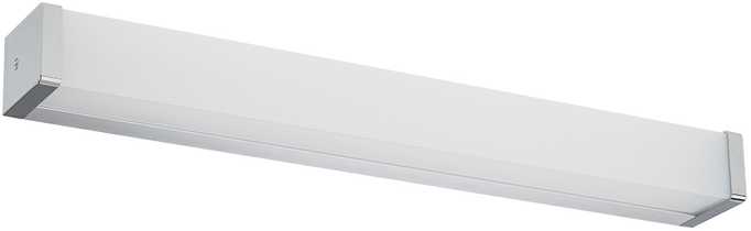 16W LED sieninis šviestuvas LEDO, chromo sp./baltas, 4000K, IP44