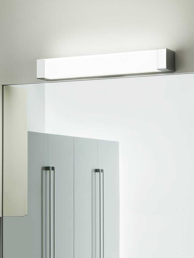 16W LED sieninis šviestuvas LEDO, chromo sp./baltas, 4000K, IP44
