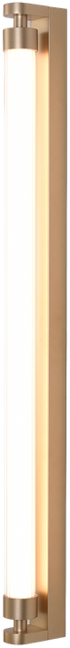 16W LED sieninis šviestuvas LINEO, aukso sp., 2700/3000K, IP44, A4008170O