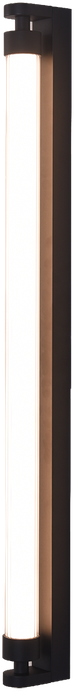 16W LED sieninis šviestuvas LINEO, juodas, 2700/3000K, dimeriuojamas, IP44, A4008170NDT