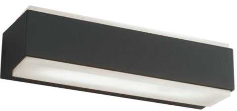 16W LED sieninis šviestuvas NOA, tamsiai pilkas, 3000K, 4198700