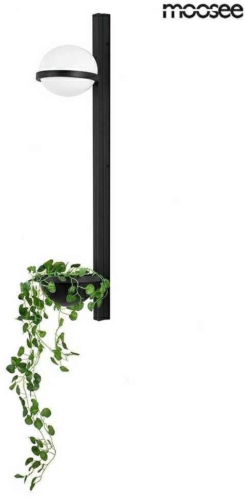 16W LED sieninis šviestuvas PLANT WALL, juodas, 3000K