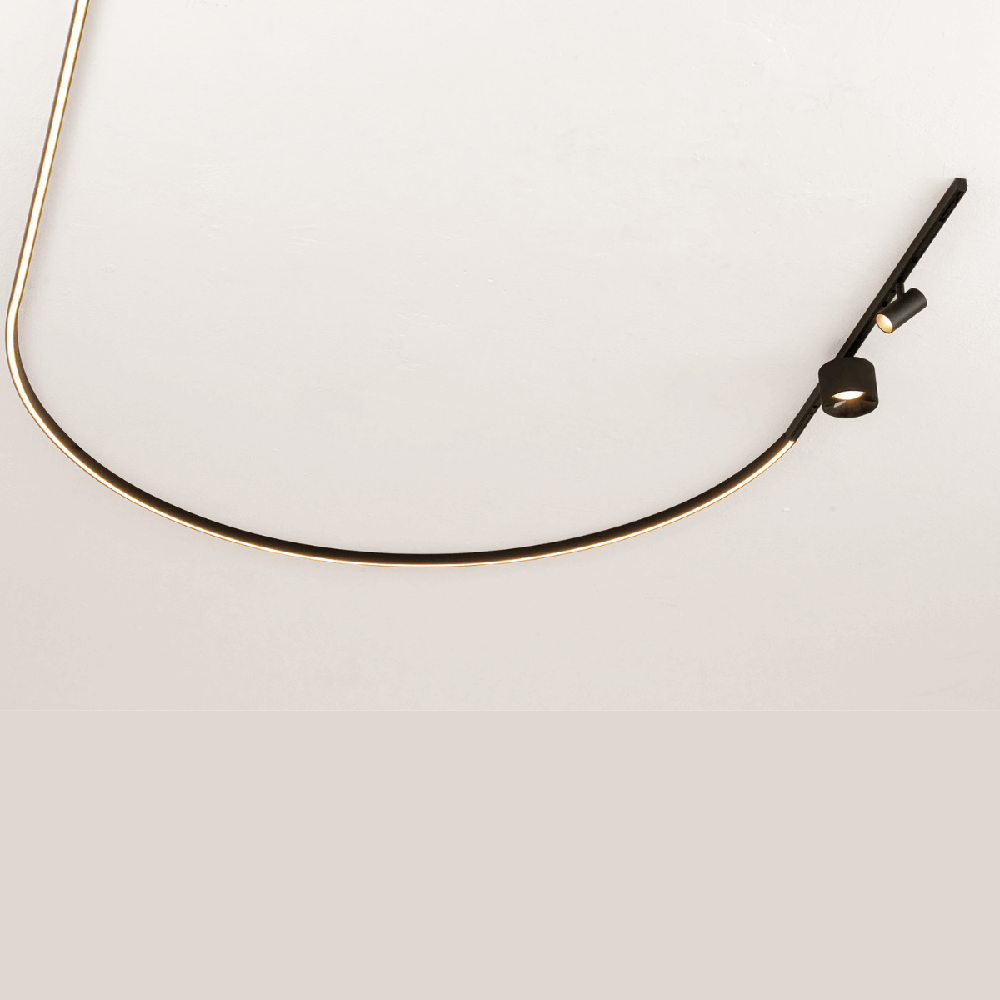 16W LED šviečiantis kabelis į magnetinę sistemą ZAMBELIS MAGNETIC 6MM, 3000K, DALI, 2m, 25246