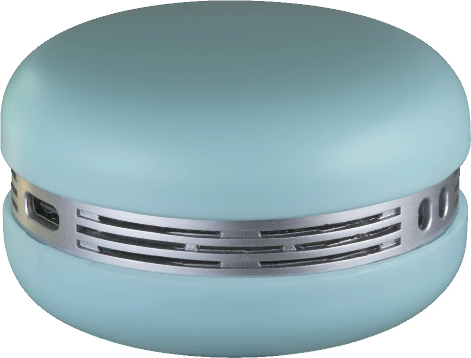 1,75W LED šviestuvas - garsiakalbis SMART MACARON, mėlynas, su baterija, dimeriuojamas