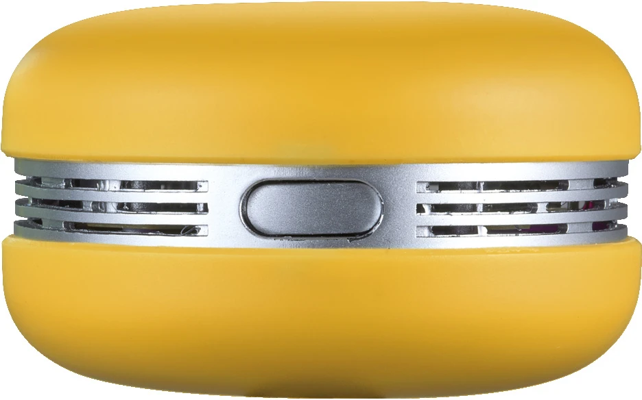 1,75W LED šviestuvas - garsiakalbis SMART MACARON, oranžinis, su baterija, dimeriuojamas