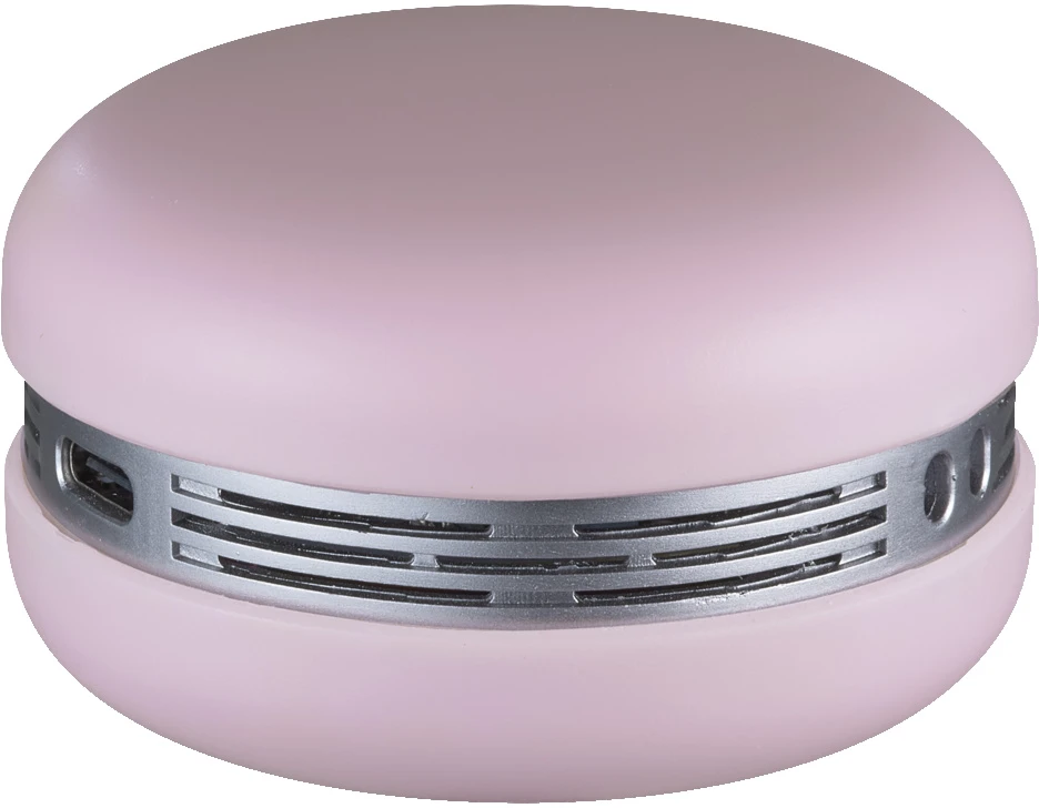 1,75W LED šviestuvas - garsiakalbis SMART MACARON, rožinis, su baterija, dimeriuojamas