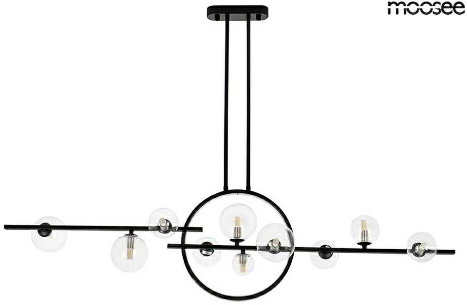 17W LED + 10xG9 pakabinamas šviestuvas ALURE LINE TWIN 120, juodas, 3000K, lemputės parduodamos atskirai