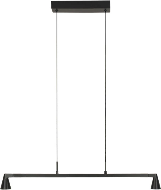 17W LED pakabinamas šviestuvas, juodas, 2700/3000K, dimeriuojamas, 2692