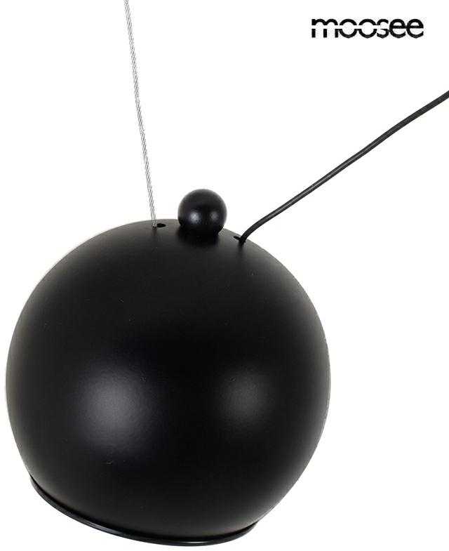 17W LED pakabinamas šviestuvas OCTO 5, juodas, 3000K