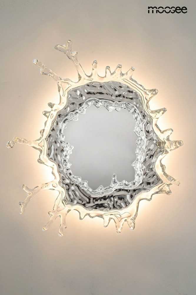 17W LED sieninis šviestuvas SPLASH L, sidabro sp., 3000K