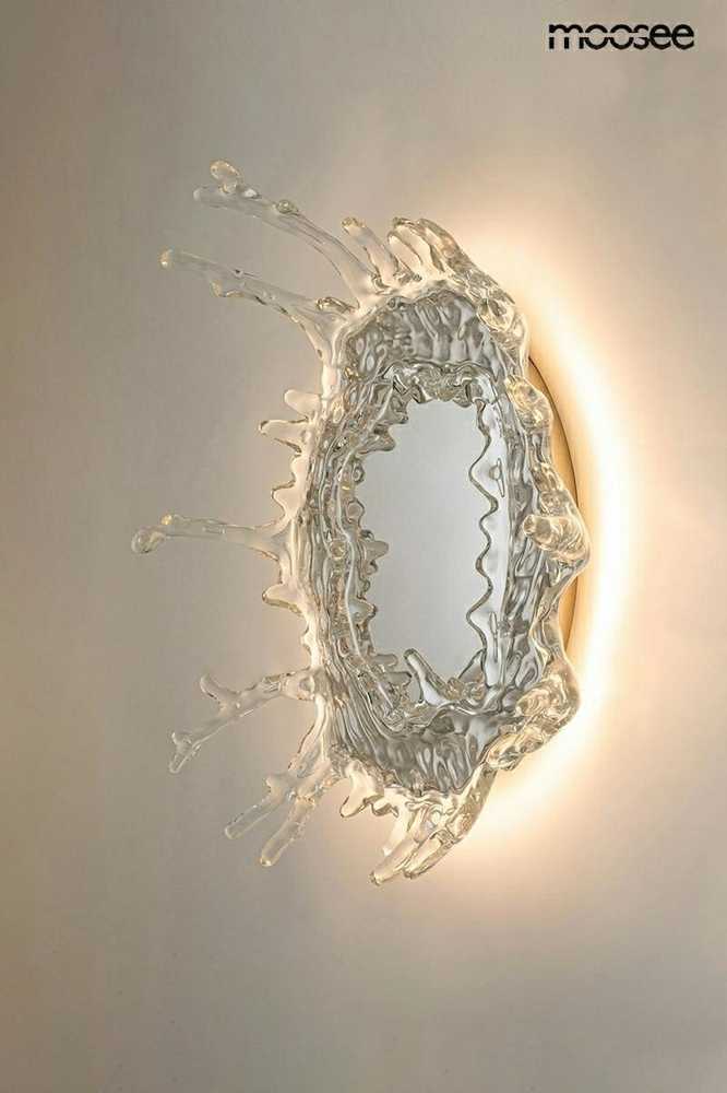 17W LED sieninis šviestuvas SPLASH M, sidabro sp., 3000K