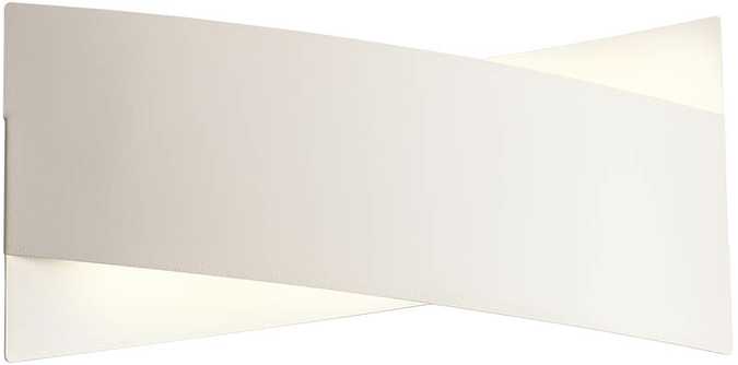 17W LED sieninis šviestuvas XAVIER, baltas, 3000K, 01-2378