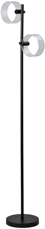 Osram 17W LED toršeras CIRCLE, juodas, 3000/4000/6500K