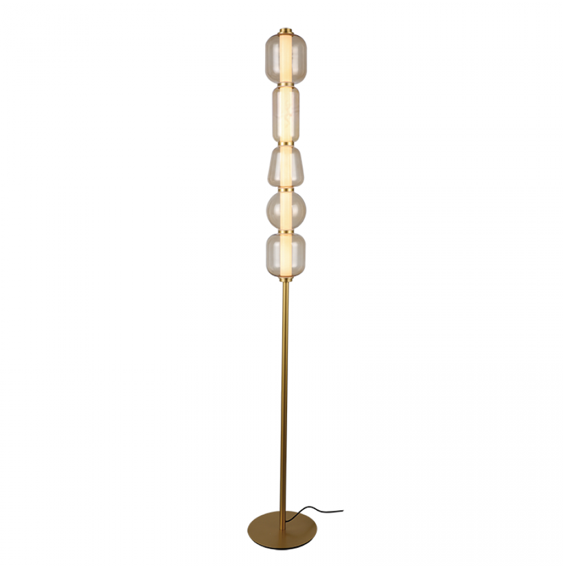 17W LED toršeras, matinės aukso/šampano sp., 3000K, 23063