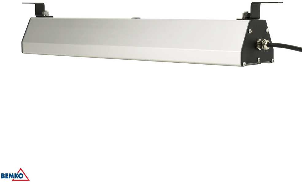 180W LED linijinis pramoninis šviestuvas MASTER PROFESSIONAL, anoduoto aliuminio sp., 4000K, IP65