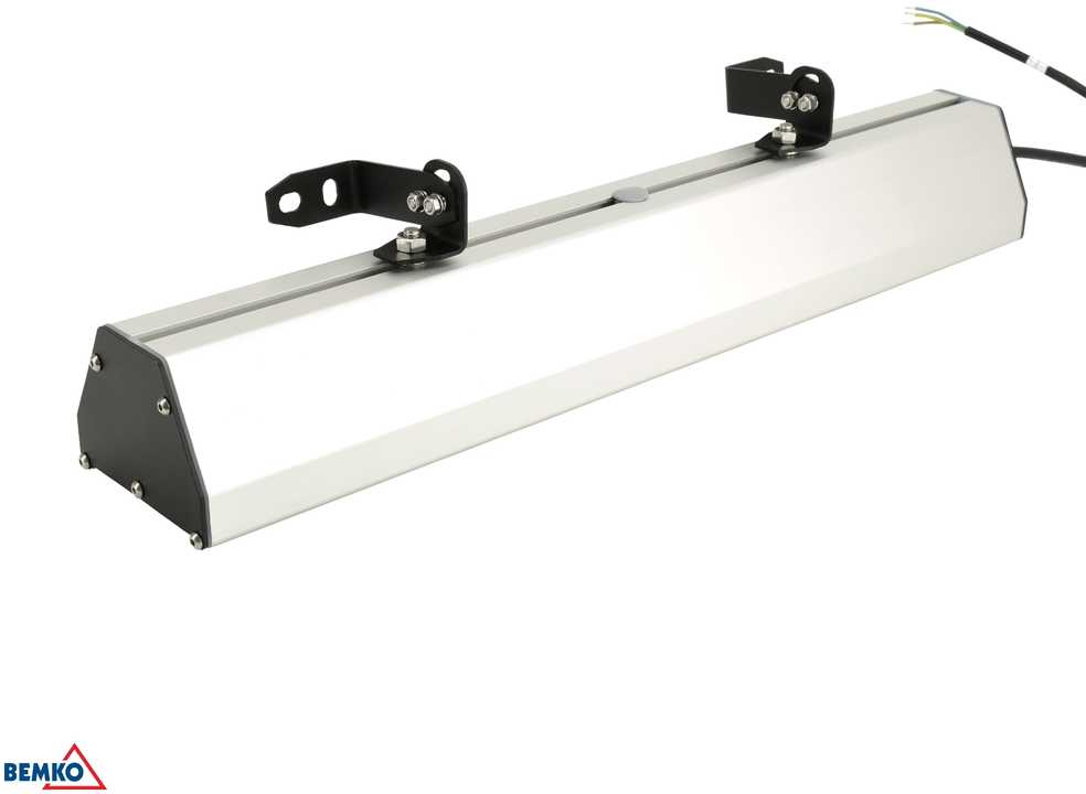 180W LED linijinis pramoninis šviestuvas MASTER PROFESSIONAL, anoduoto aliuminio sp., 4000K, IP65