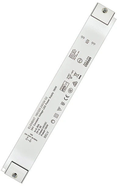 180W LED maitinimo šaltinis, baltas, 24V, IP20, 4052899605565