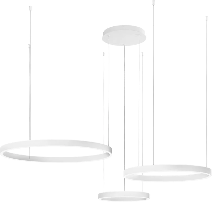 180W LED pakabinamas šviestuvas AKROBAT, baltas, CCT