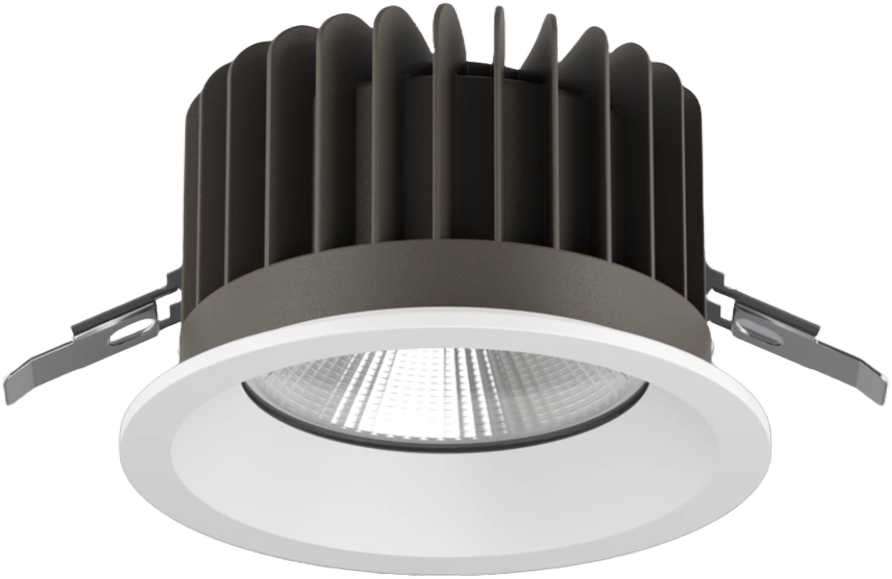 18,4W įleidžiamas šviestuvas BERYL NEW LED COMPACT O-2, baltas, 3000K, IP44