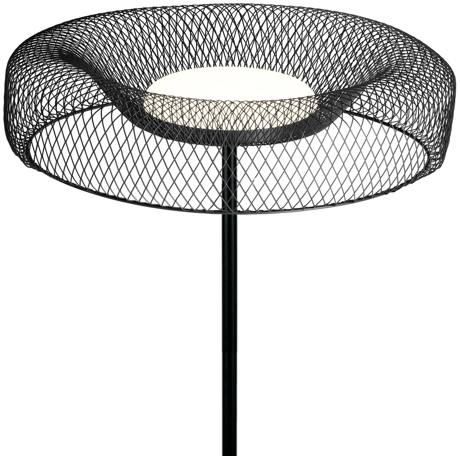 18,5W LED toršeras MESH, juodas, 3000K