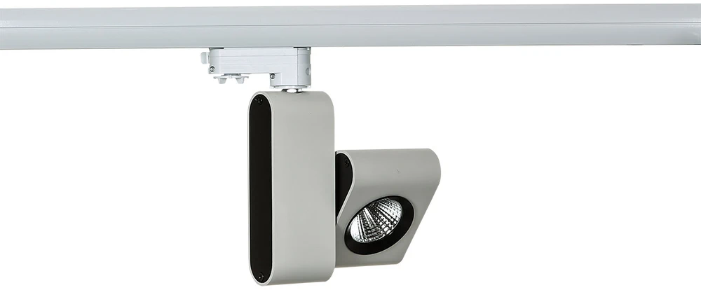 18W LED akcentinis vienfazis šviestuvas RENDER, baltos/juodos sp., 3000K