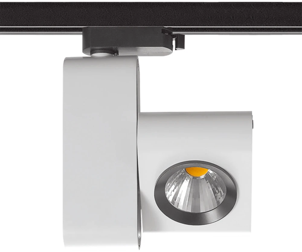 18W LED akcentinis vienfazis šviestuvas RENDER, baltos/juodos sp., 4000K
