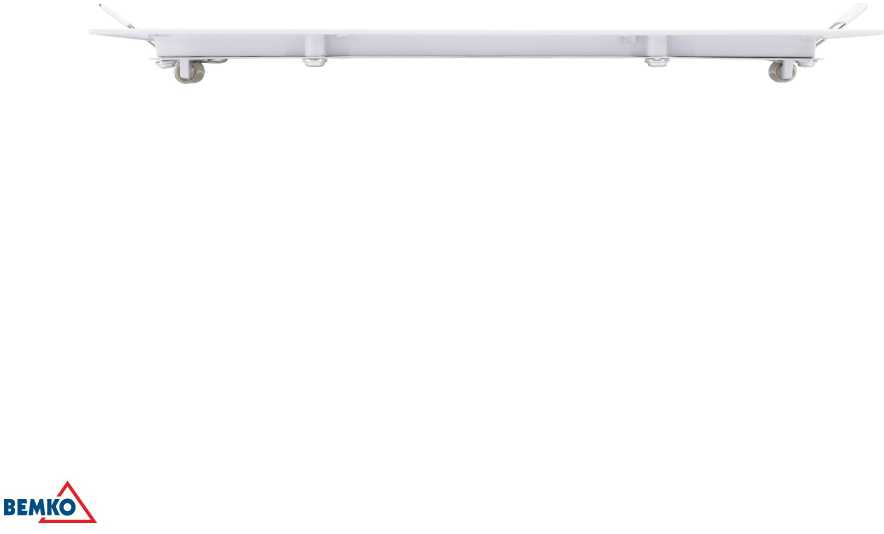 Bemko 18W LED įleidžiama panelė, balta, 4000K