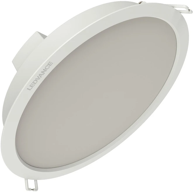 Ledvance 18W LED įleidžiama panelė DOWNLIGHT IP44 GEN2, balta, 3000K, 100°