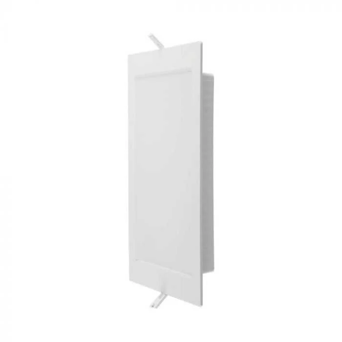 V-tac 18W LED įleidžiama panelė, kvadratinė, balta, 4000K