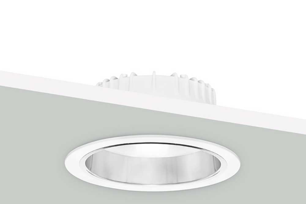 18W LED įleidžiamas šviestuvas CANOS G2, baltas, 4000K, IP44