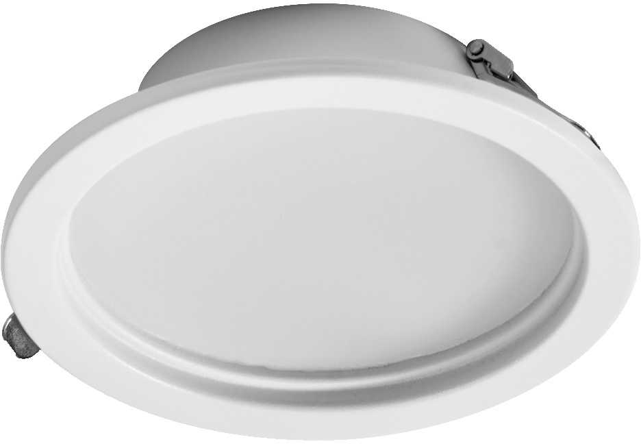 18W LED įleidžiama panelė DOWNLIGHT, balta, 3000K, IP44