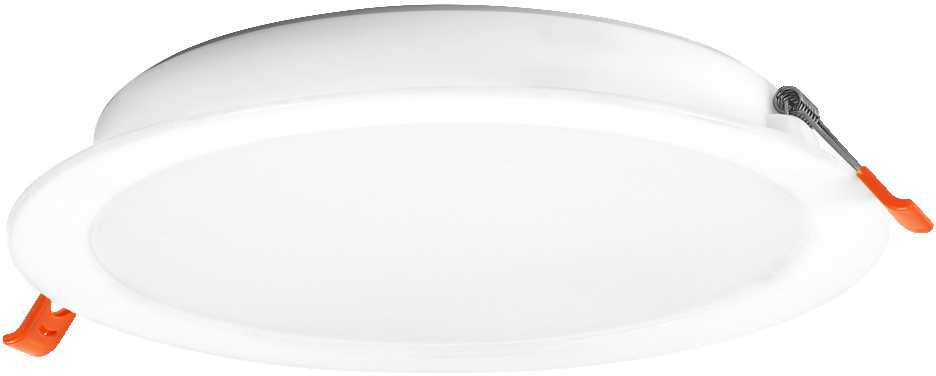 18W LED įleidžiamas šviestuvas ESSENTIALS, baltas, 6500K