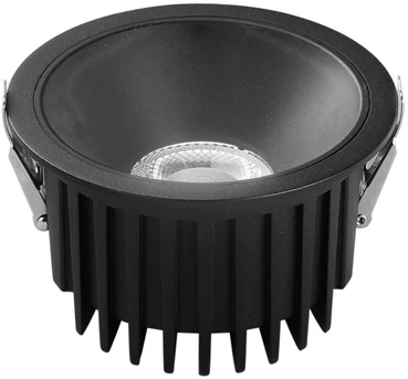 18W LED lauko įleidžiamas šviestuvas QUANTUM, juodas, CCT, IP44