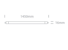 18W LED lempa T5, 4000K, 9018LA/C