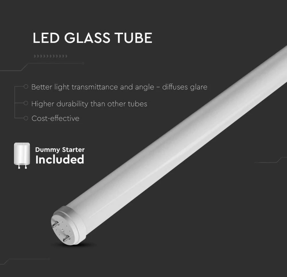 V-tac 18W LED lempa T8, 120cm, 6500K