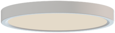 18W LED lubinis šviestuvas KOE, baltas, 3000/4000K, IP43, P3852072B