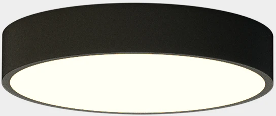 18W LED lubinis šviestuvas LONDON, juodas, 2700/3000/4000K, dimeriuojamas, P3760172NDP