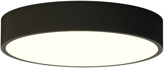 18W LED lubinis šviestuvas LONDON, juodas, 2700/3000/4000K, dimeriuojamas, P3760172NDP