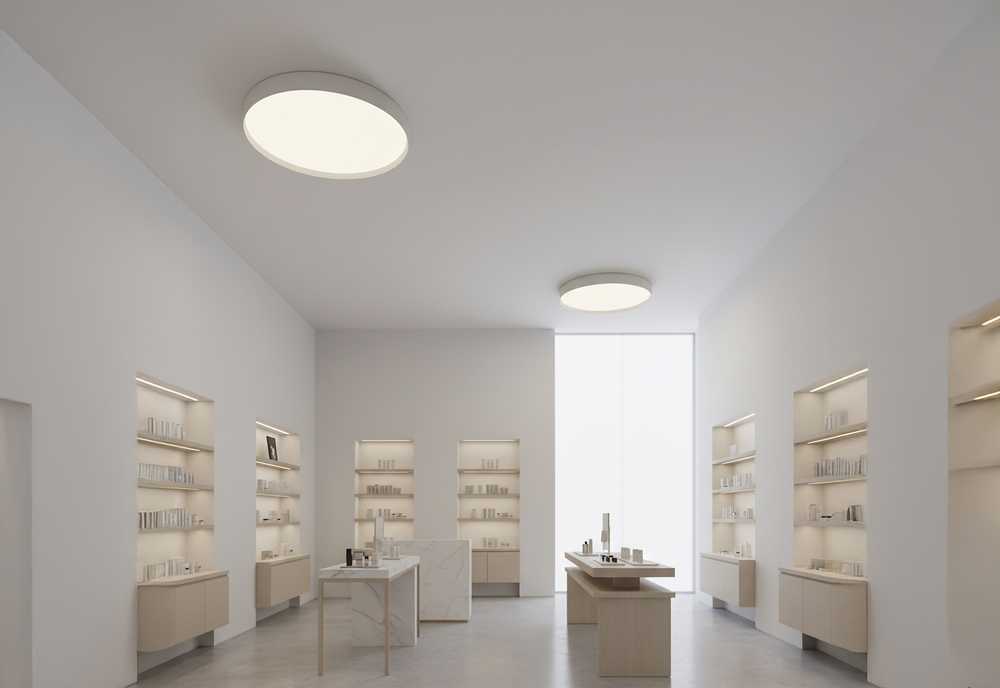 18W LED lubinis šviestuvas MINSK, baltas, 2700/3000/4000K, dimeriuojamas, P3758072BDT