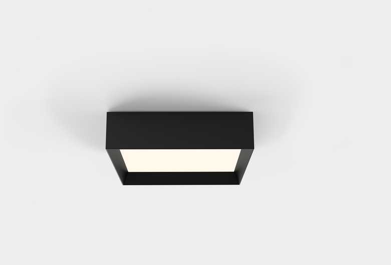 18W LED lubinis šviestuvas MUNICH, juodas, 2700/3000/4000K, dimeriuojamas, P3759472NDP