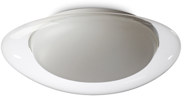 18W LED lubinis šviestuvas SQUISH, skaidrus, 3000K, 332413