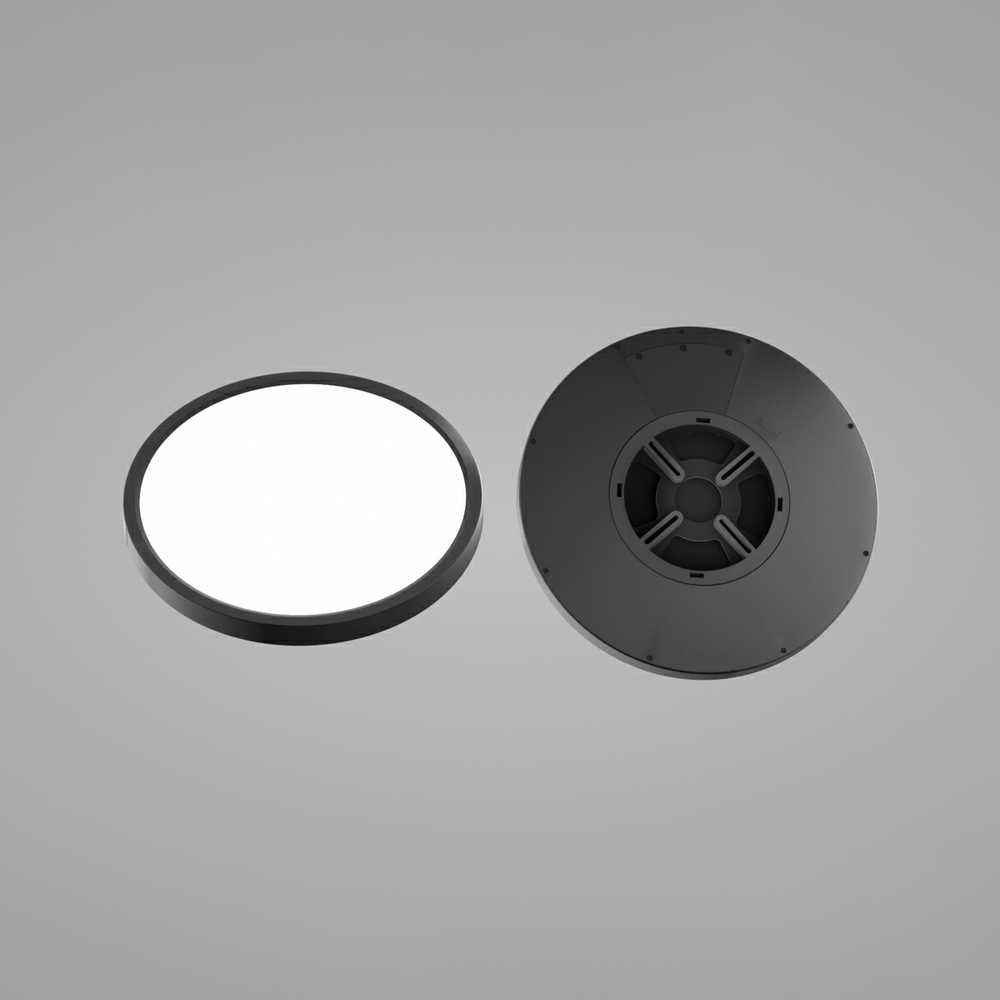 Italux 18W LED pakabinamas šviestuvas ALATA, juodas, 2800/4000/6000K