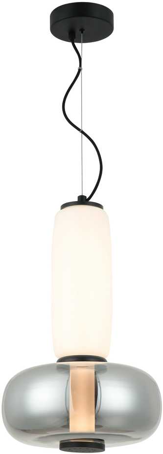 18W LED pakabinamas šviestuvas AVERY, juodos/baltos/dūmų sp., 3000K, 4302500
