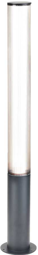 18W LED pastatomas lauko šviestuvas MONACO, tamsiai pilkas, 3000K, IP65, 4336500