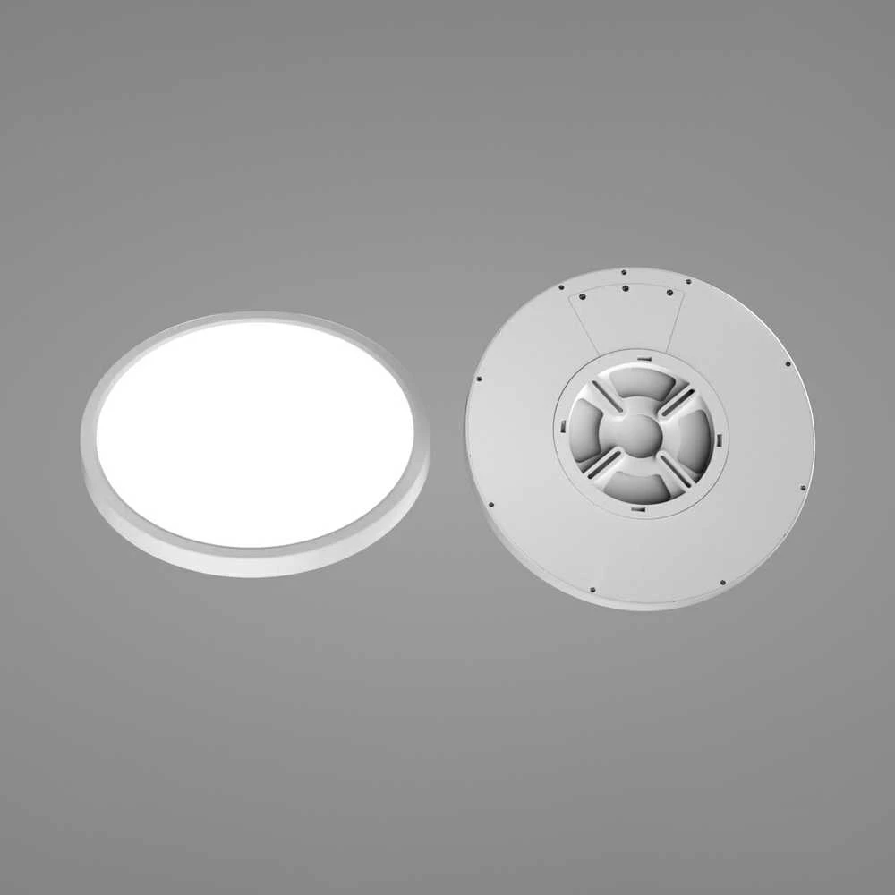 Italux 18W LED paviršinė panelė ALATA, balta, 2800/4000/6000K