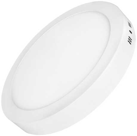 18W LED paviršinė panelė, balta, 4500K
