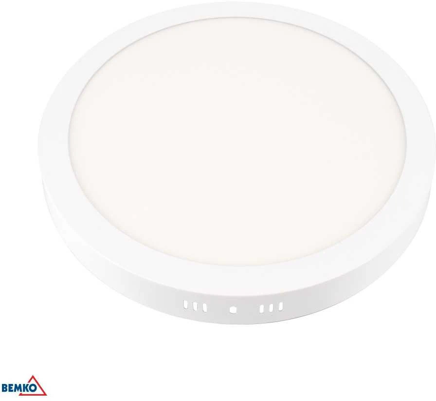 Bemko 18W LED paviršinė panelė TALAR SLR, balta, 4000K