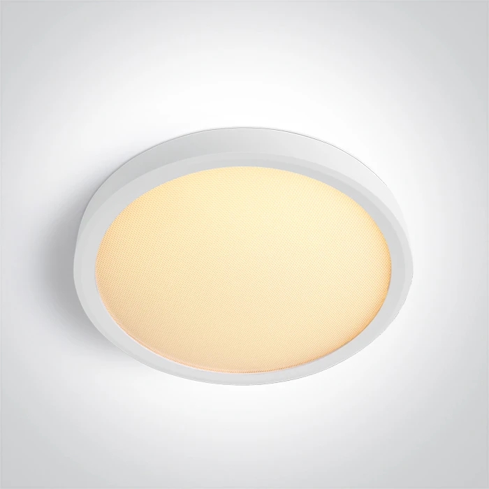 Lubinis šviestuvas 18W LED paviršinis šviestuvas, baltos sp., 2800/3300/4000K, 230mm, UGR19, 62020BU/W/V