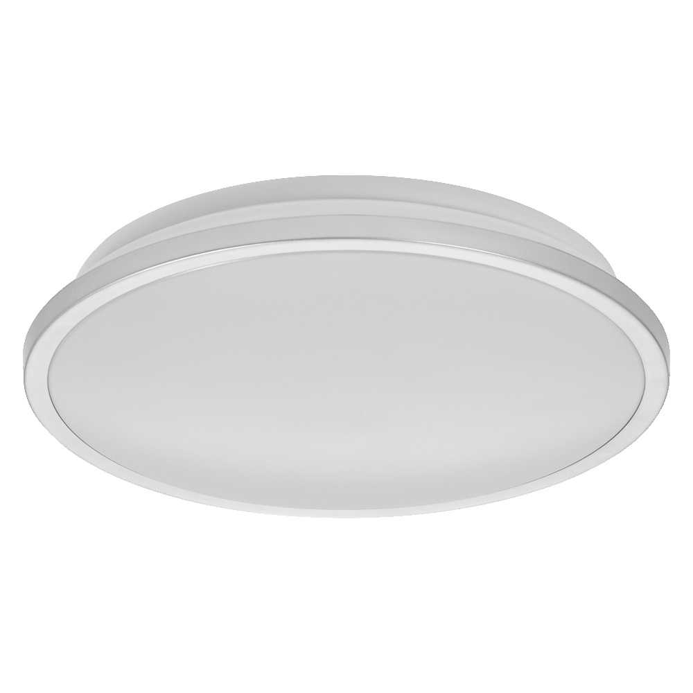 18W LED plafonas, chromo sp., 3000/4000K, IP44