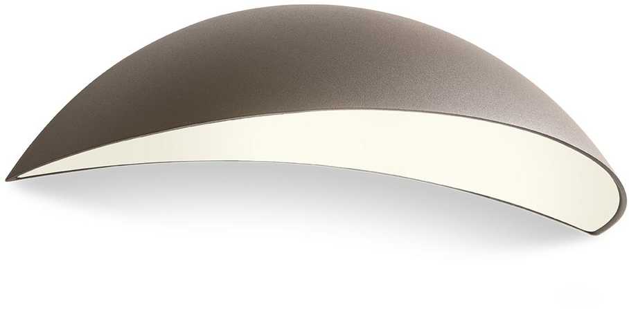 Sieninis šviestuvas 18W LED sieninis lauko šviestuvas PALMA, tamsiai rudas, 3000K, IP54, 90236